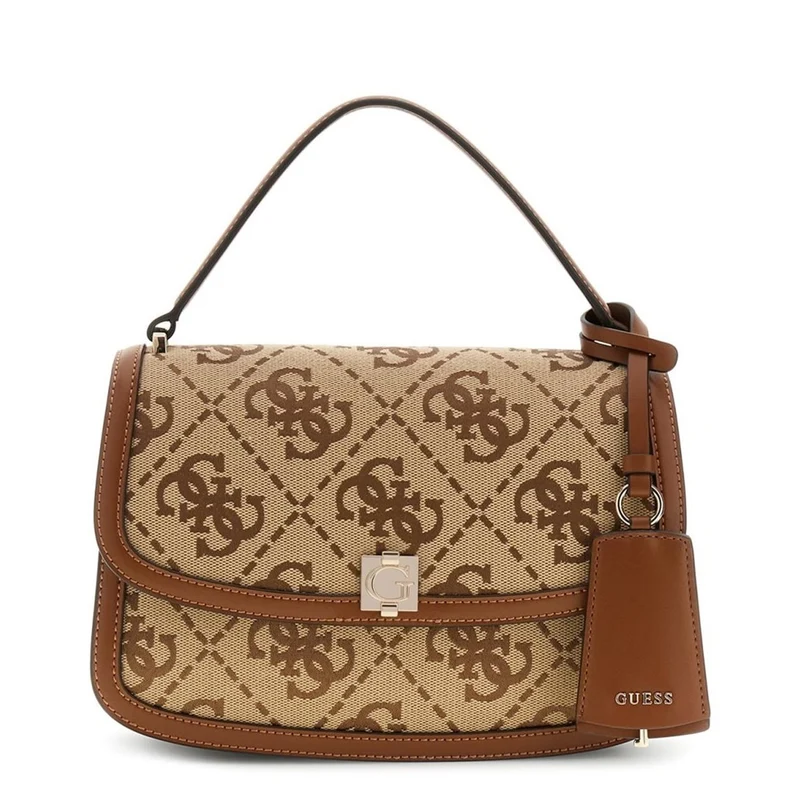 Guess Audrey Latte Logo Crossbody Tas HWJG97-55210-LTL