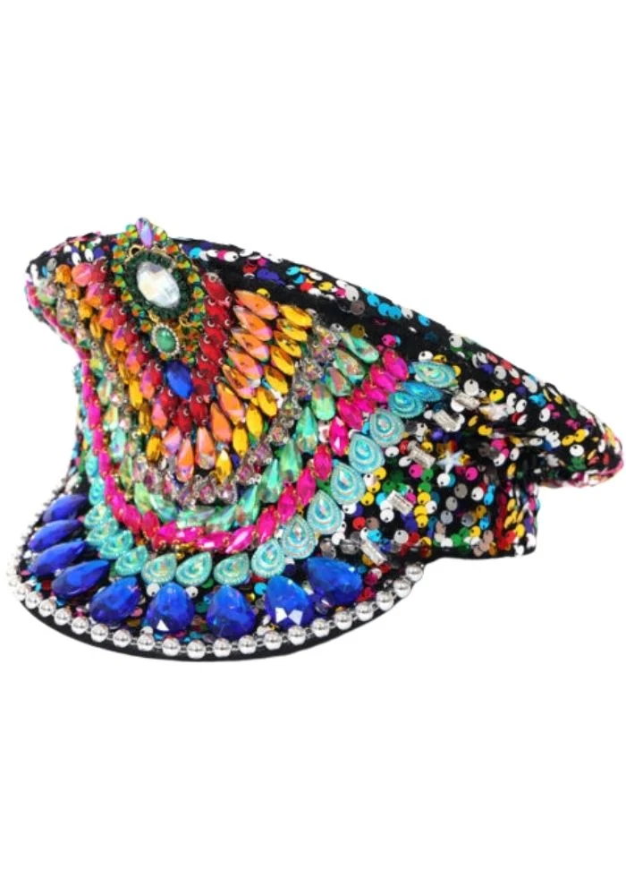 Pet Luxe Regenboog Pailletten Steentjes