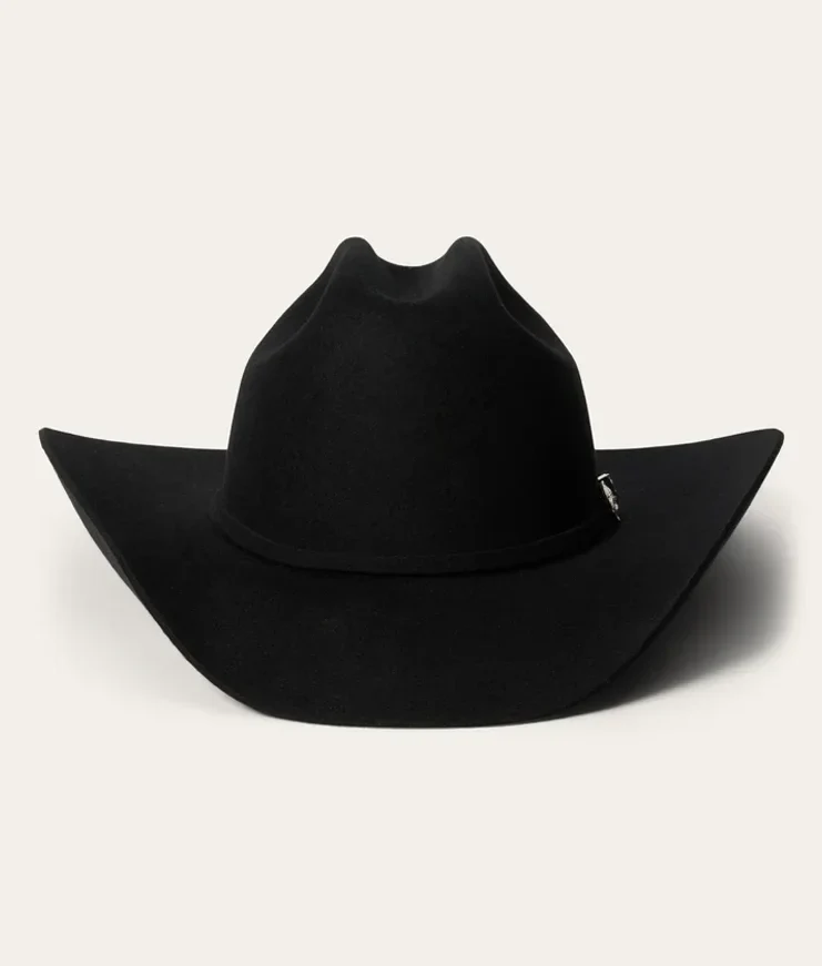 Stetson Men's 4X Corral Black Wool Felt