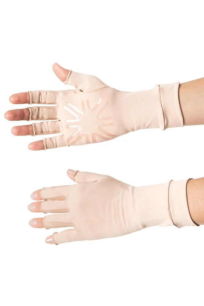 Medium Handschoen Beige UPF50+