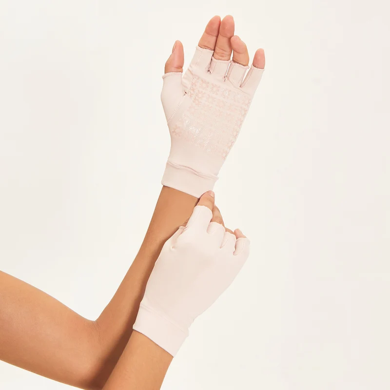 Short Gloves Anti-Aging Uni Nude UPF50+