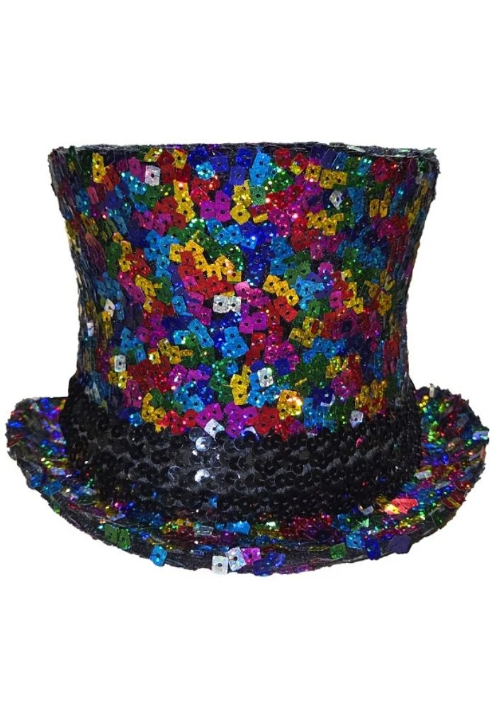 Hoge Hoed Sequin Fiesta