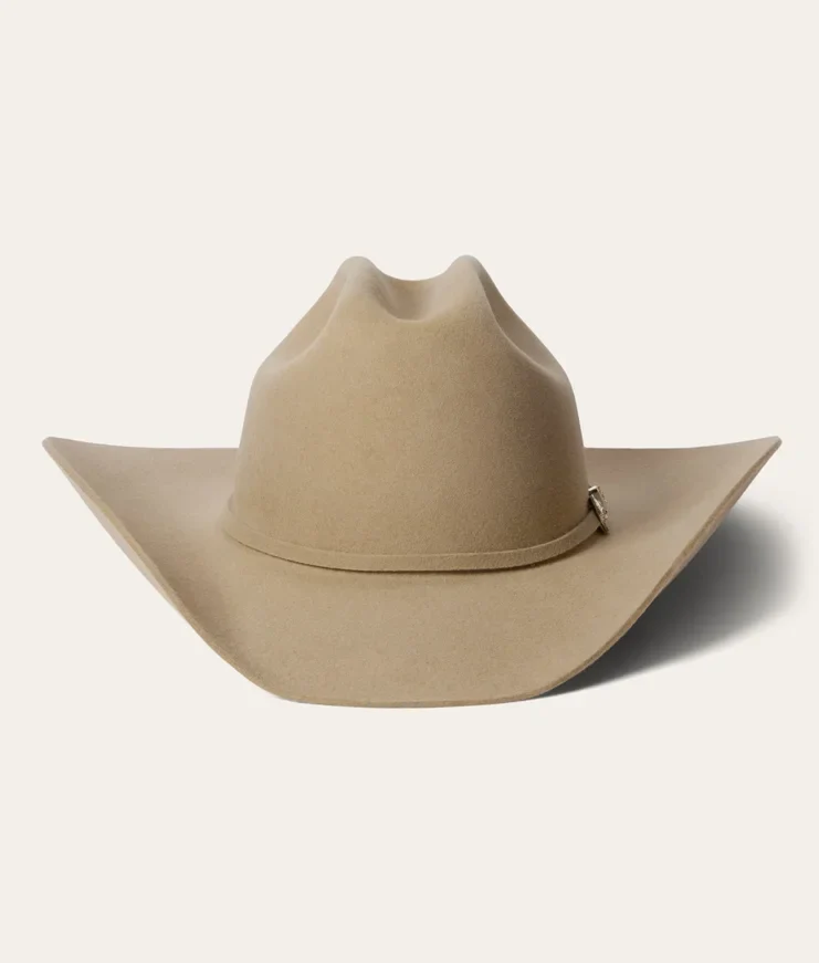 Stetson Men's 4X Corral Buffalo Felt Sand