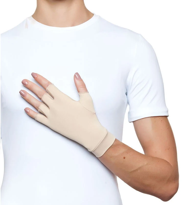 Short Gloves Uni Beige UPF50+