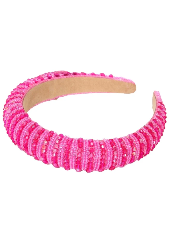 Haarband Glitter Roze