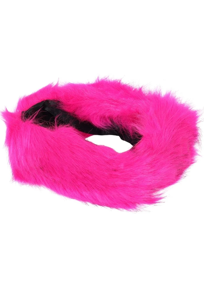 Hoofdband Bont Roze