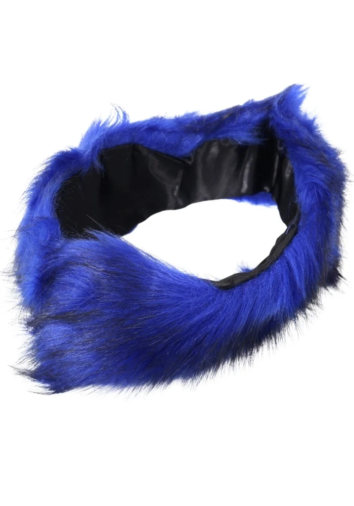 Hoofdband Bont Blauw