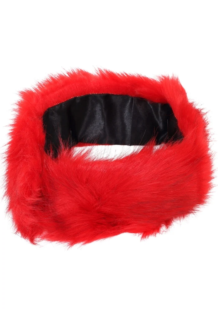 Hoofdband Bont Rood