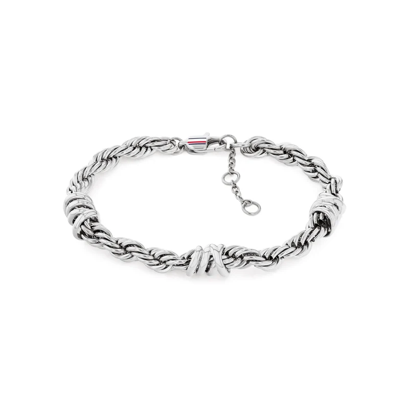 Tommy Hilfiger Roestvrij Staal Zilverkleurige Dames Schakelarmband TJ2781025