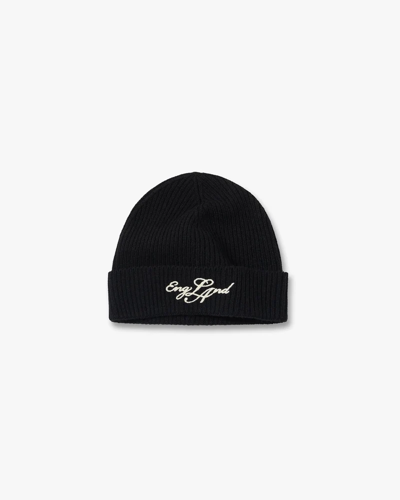 EngLAnd Beanie - Jet Black
