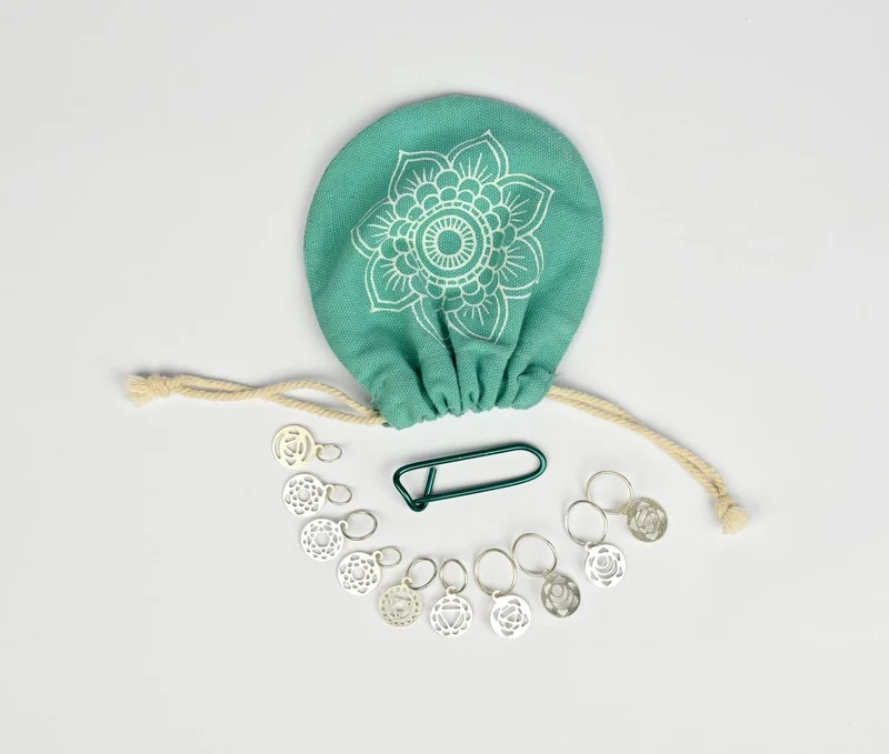knit pro bewust sterling silver vergulde markeringen chakra