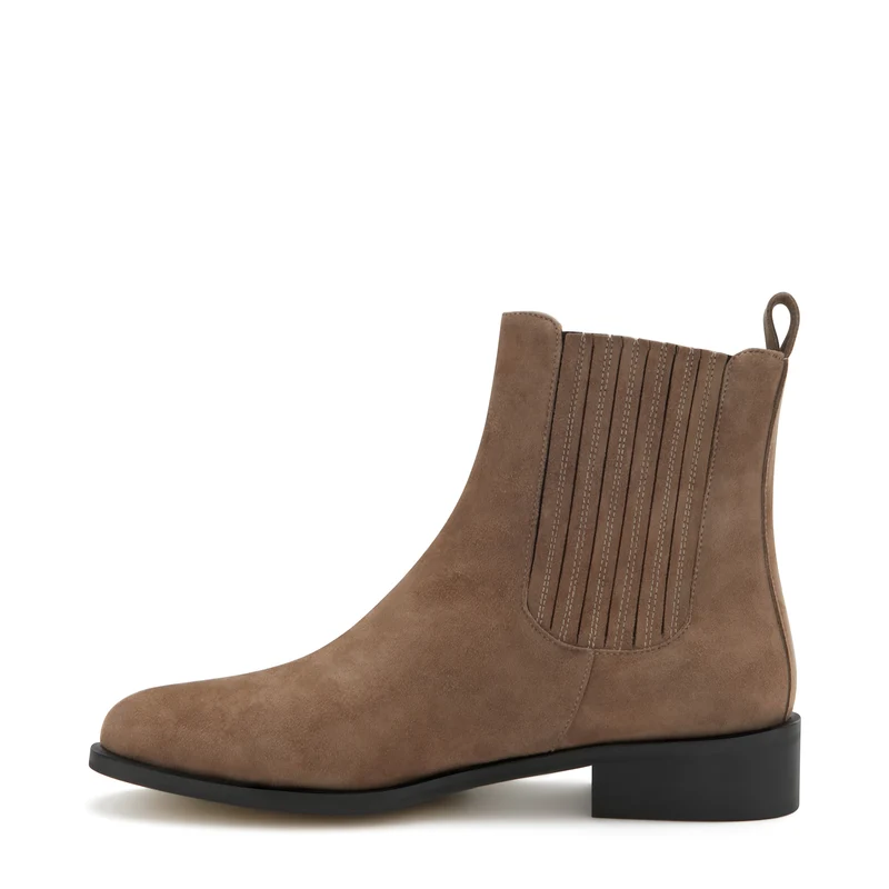 Isabel Bernard Vendôme Chey Taupe Suède Chelsea Boots IB53000SS-178-36