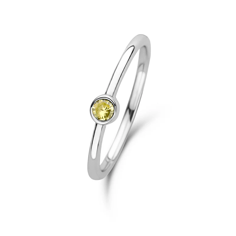 Violet Hamden Venus 925 Sterling Zilveren Ring met Geboortesteen VH330007NOV-60