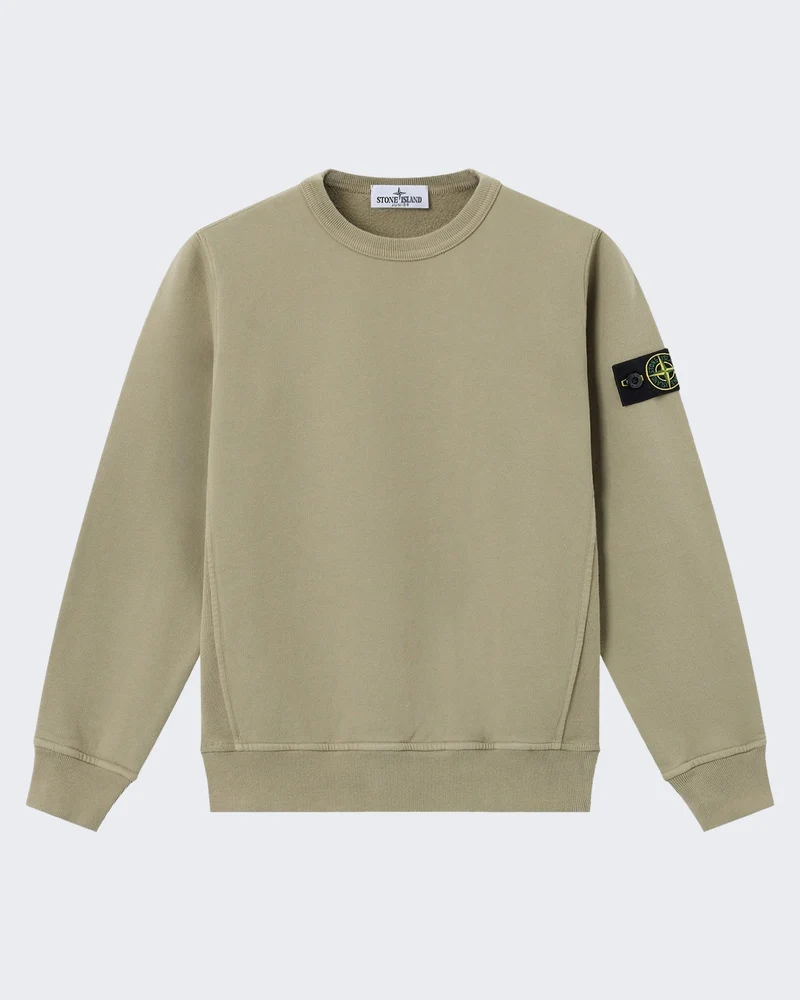 Kids Sweatshirt met ronde hals in bruin