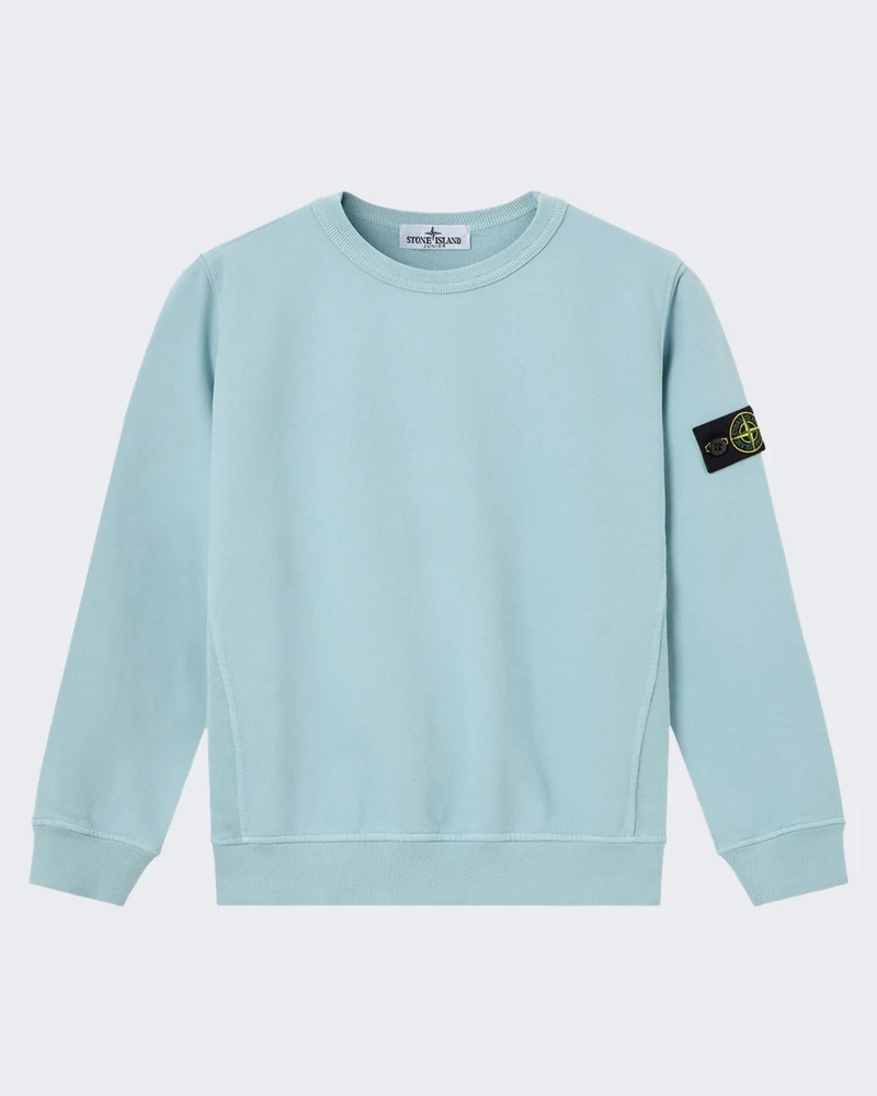 Kids Sweatshirt met ronde hals poederblauw Blauw
