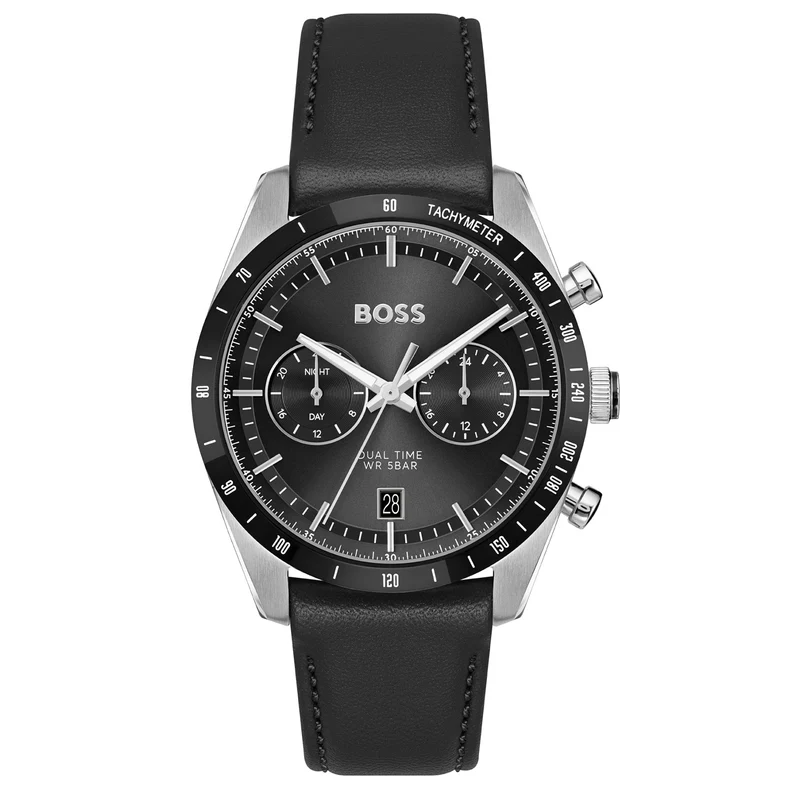 Hugo Boss Tourmaster Silver Men's Watch HB1514284