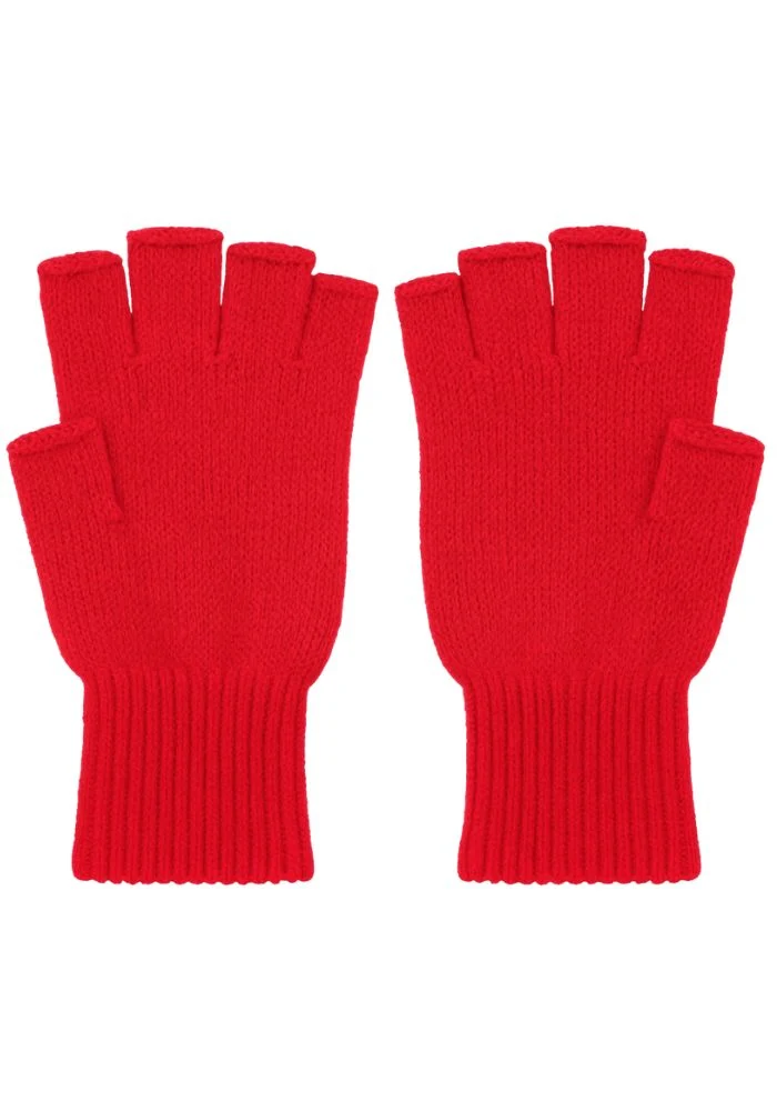 Vingerloze Handschoentjes Rood