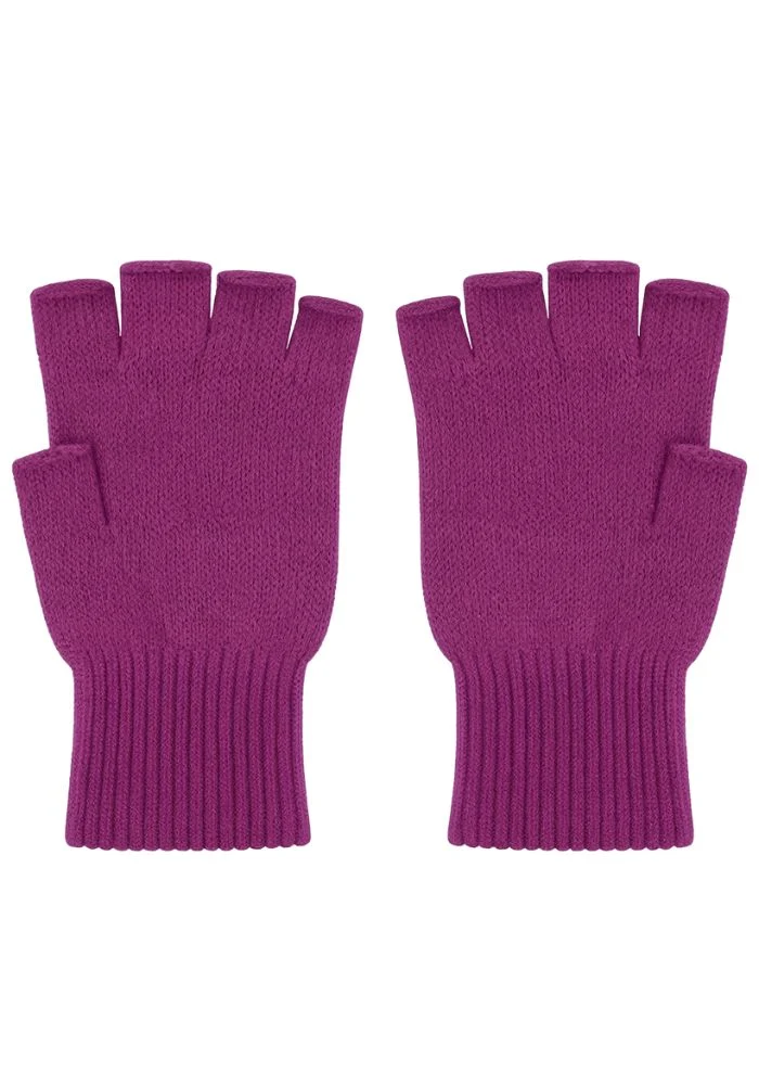 Vingerloze Handschoentjes Paars