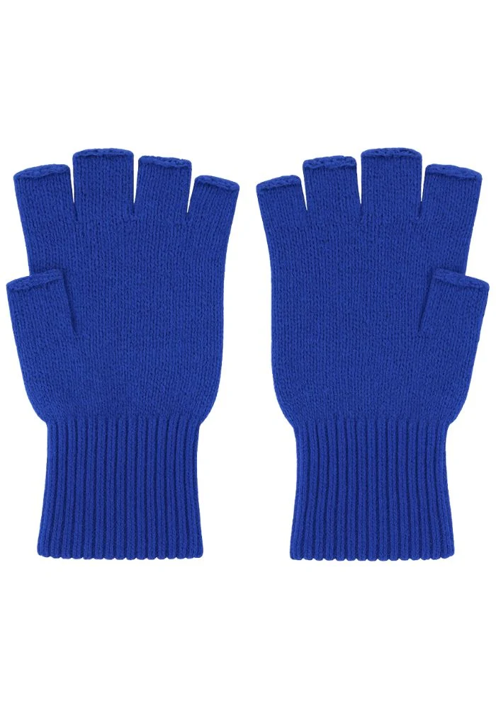 Vingerloze Handschoentjes Blauw