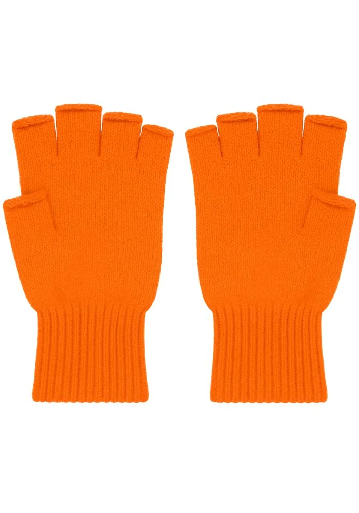 Vingerloze Handschoentjes Oranje
