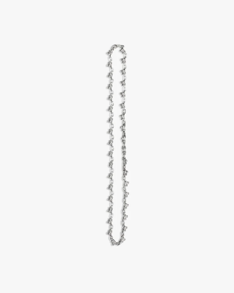 Doberman Necklace - Silver