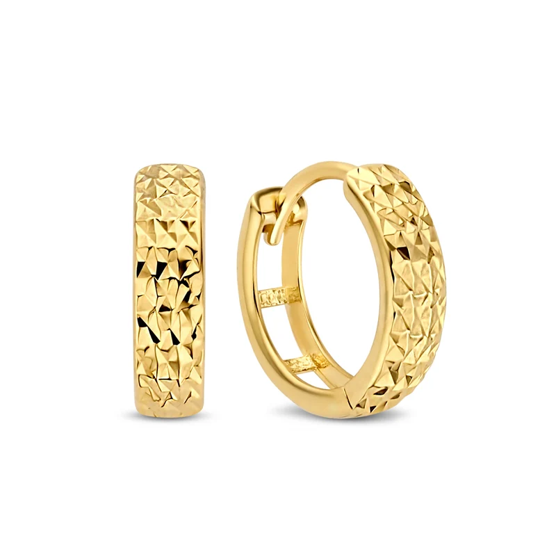 Isabel Bernard Rivoli Laura 14 karaat gouden oorringen IB360142