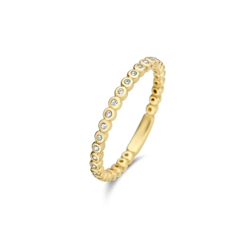 Isabel Bernard Rivoli Aélys 14 Karaat Gouden Ring IB330070-52 (Maat: 52)