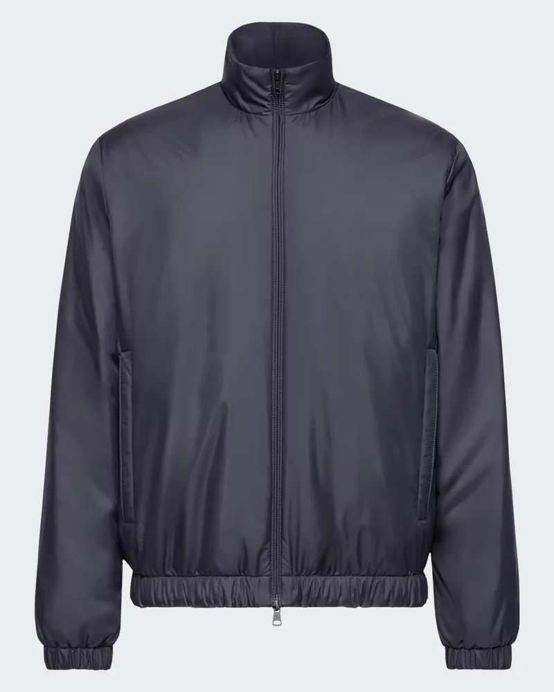 Moncler Heren Solienn gewatteerde Blauw jas