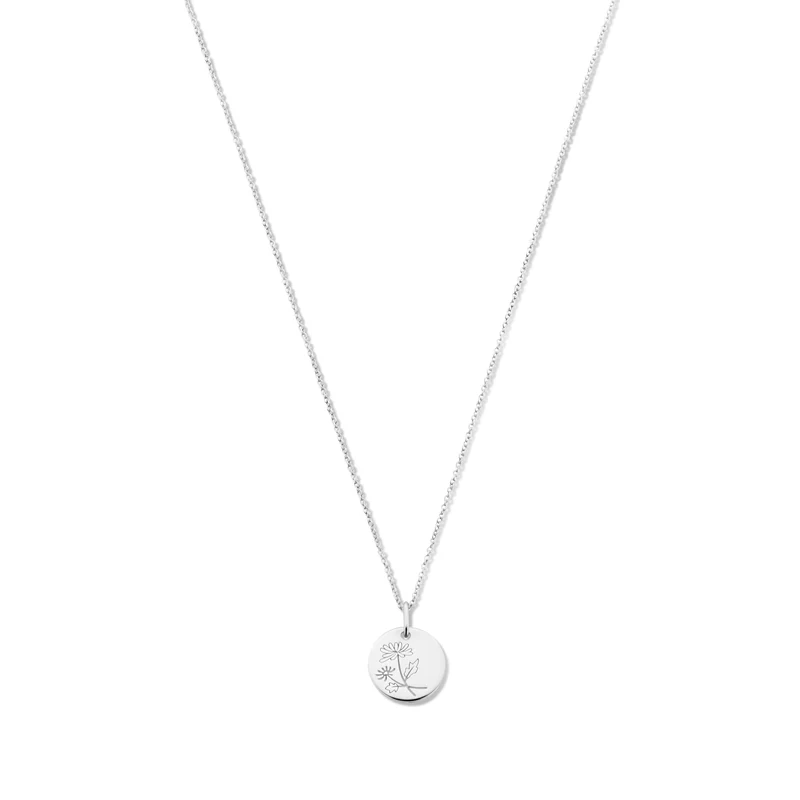 Violet Hamden Venus 925 Sterling Zilveren Ketting met Geboortebloem VH340026-JUN
