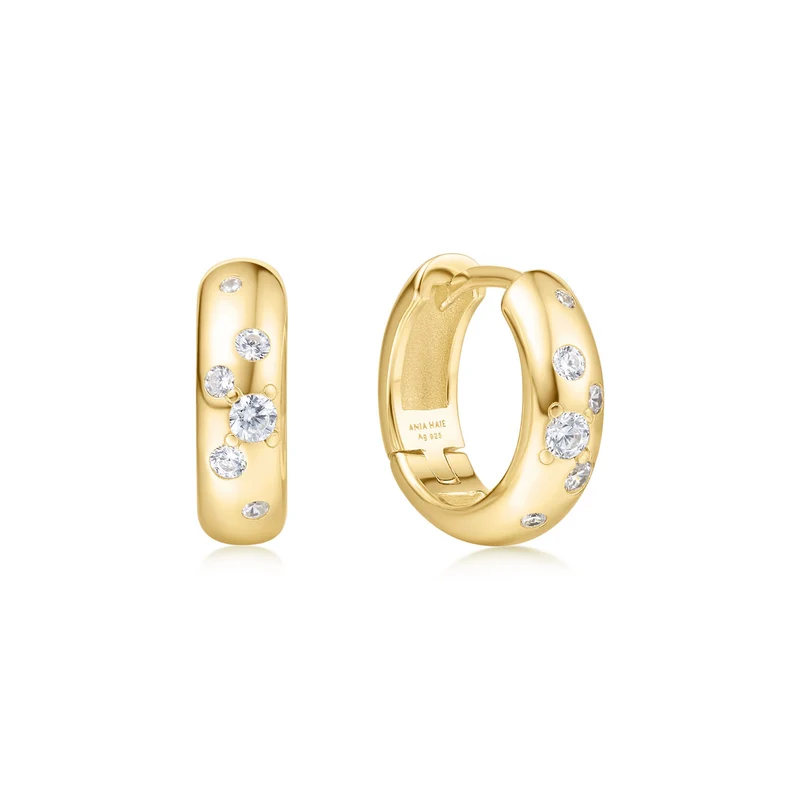Ania Haie Miss Dainty Goudkleurige Zirkonia Oorbellen AH-E065-04G