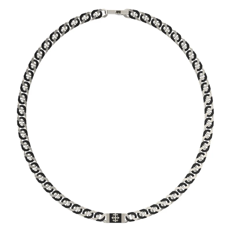 Guess Rebel Moon Silver Necklace JUMN05060JWSTBKT-U