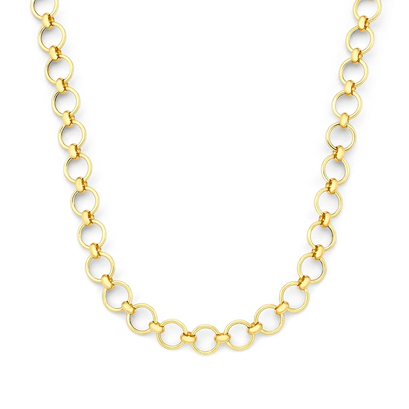 Isabel Bernard Belleville Axelle 14 Karaat Gouden Schakelketting IB340163