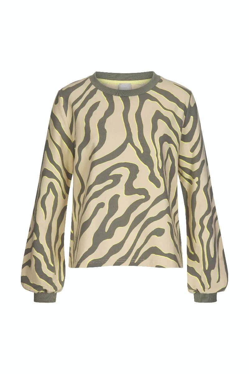 Mey Sweater Night2Day Amely Dames 17402 43 sage green