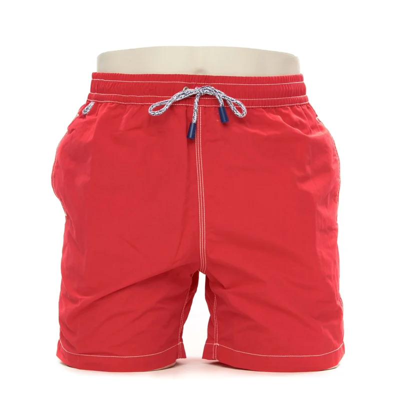 Mc Alson Zwemshort Plain Red MS0001
