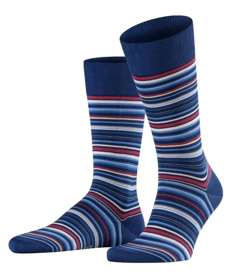 FALKE Microblock Fantasiesok Heren 14041 6000 royal blue
