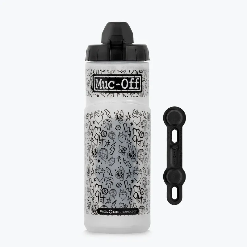 Muc-Off x Fidlock Twist Bottle 600ml + bike base