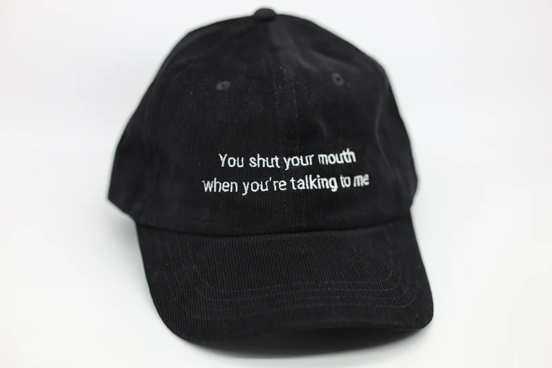 You shut your mouth