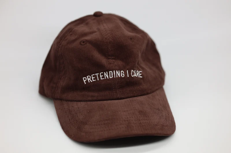 Pretending I care