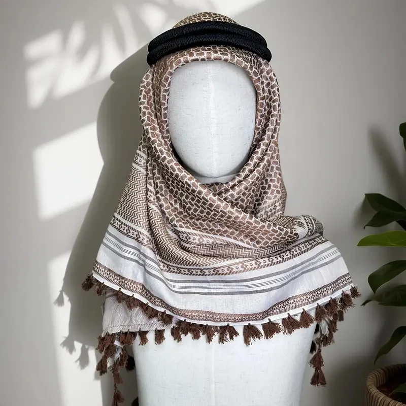 Buiten Arabische sjaal Kwastje Vierkante Shemagh Tactische Woestijn Wrap Groothandel