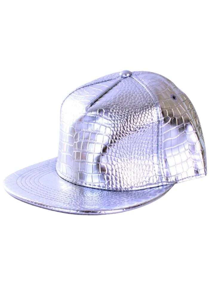 Baseball Cap Rapper Zilver