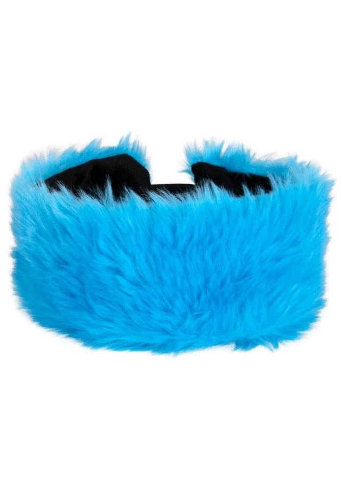 Hoofdband Pluche Blauw