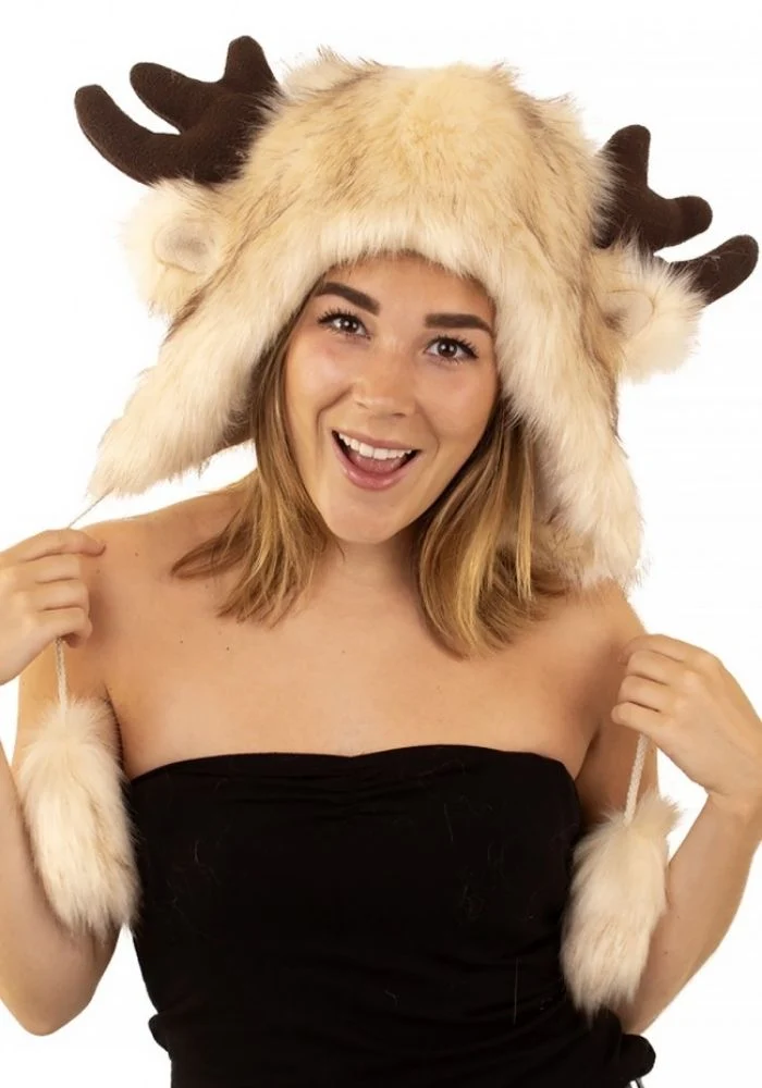 Muts Pluche Luxe Eland