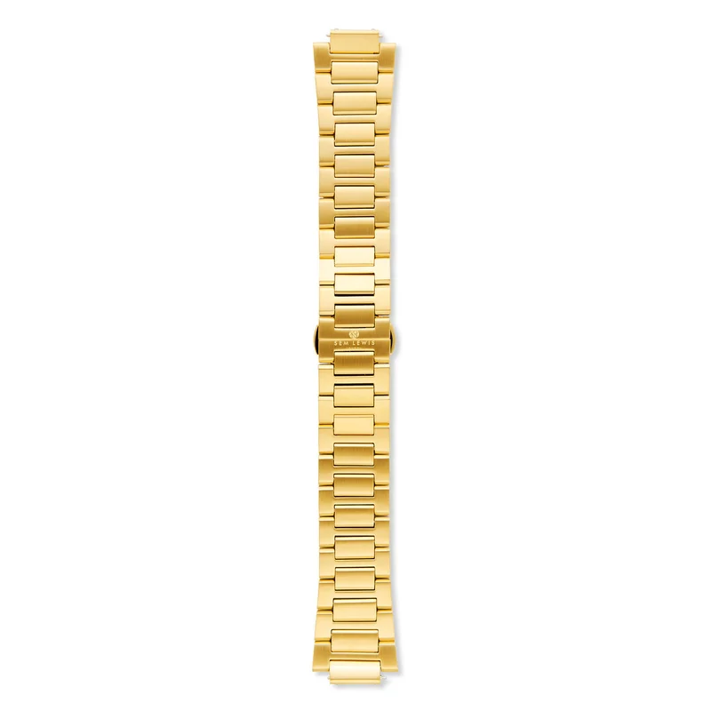 Sem Lewis Moorgate Strap 24mm Goudkleurig SL620009