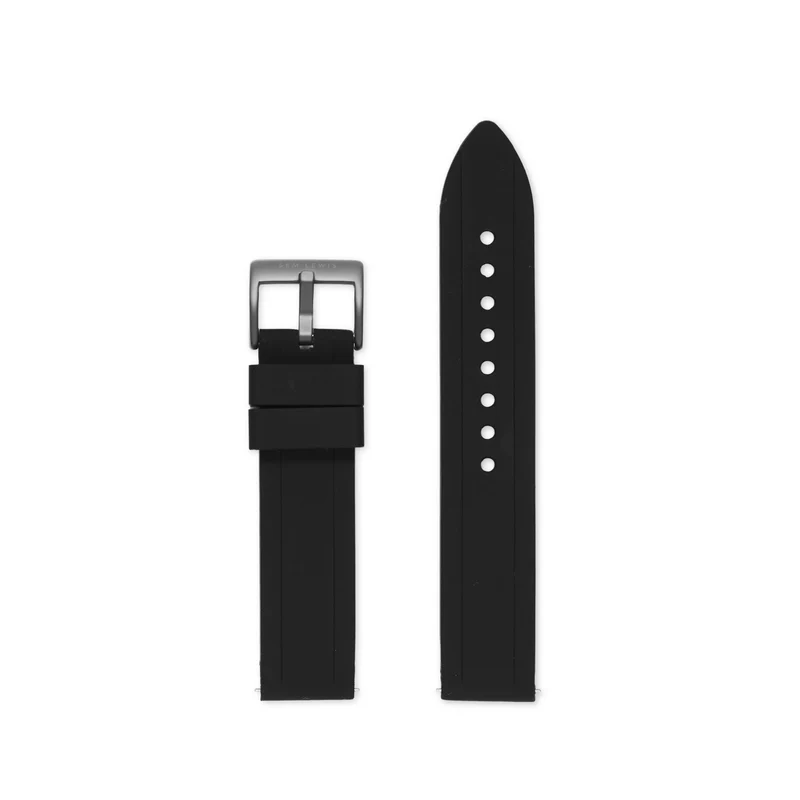 Sem Lewis Thames Diver Horlogeband 20mm Zwart SL620013