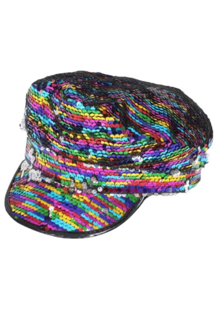 Cap Paillet Rainbow