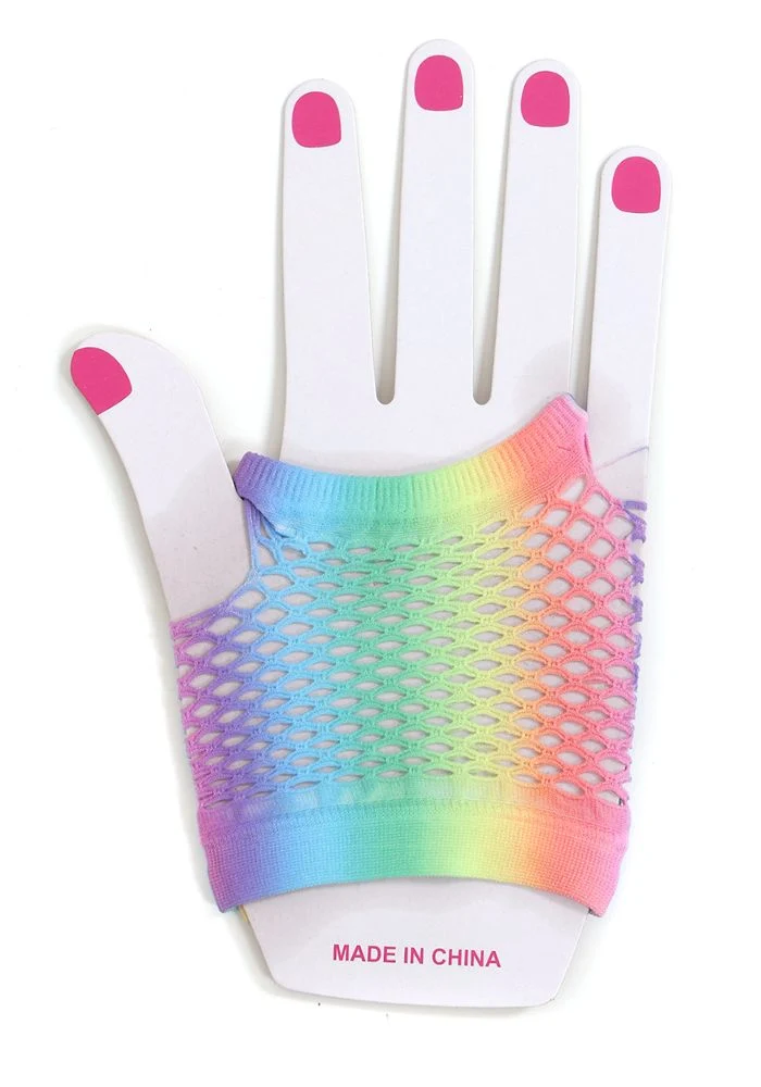 Handschoentjes Netje Rainbow Klein