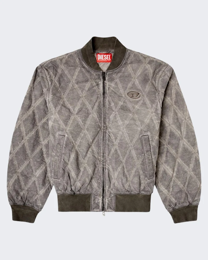 Diesel Heren J-Type-Treat Jacket Grijs