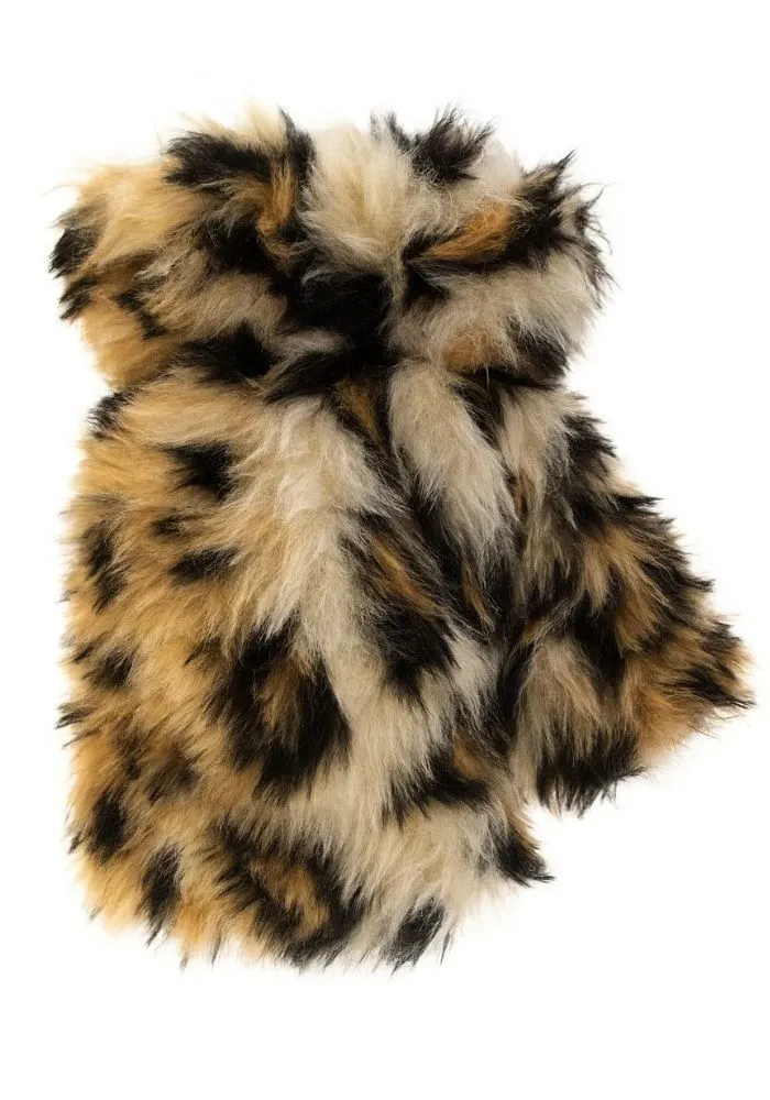 Handschoenen Pluche Panter