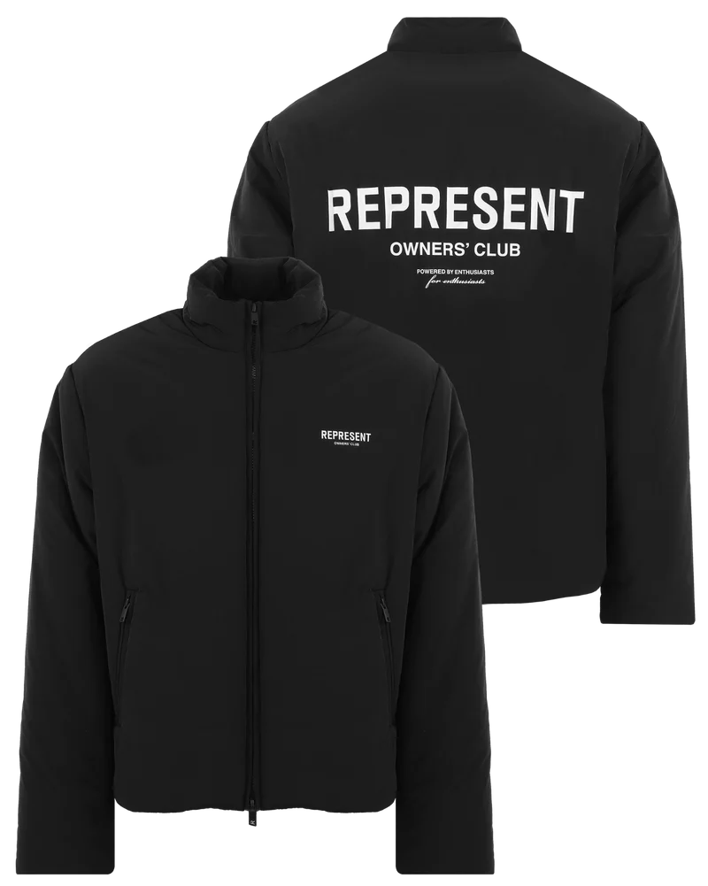 Heren Owners Club Wadded Jacket Zwar