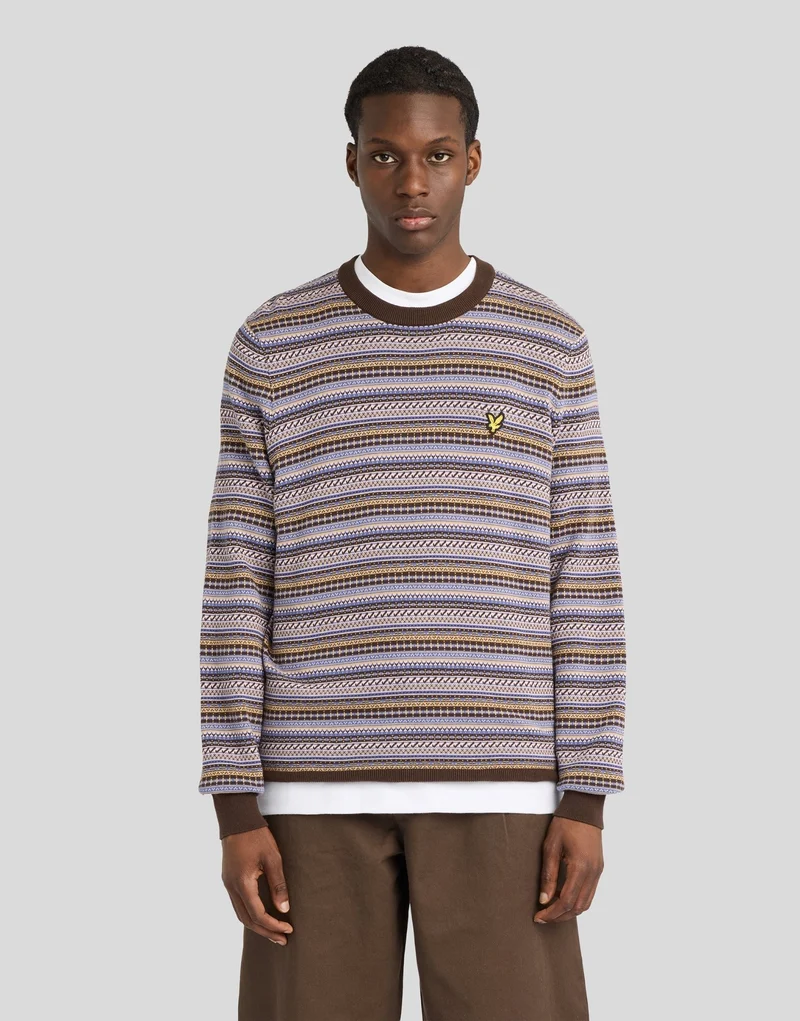 Fair Isle Crew Neck Jumper